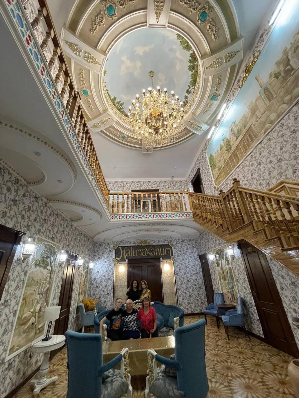Hotel Jumadaler Castle 4 Minute To Bukhara Old Town Exterior foto